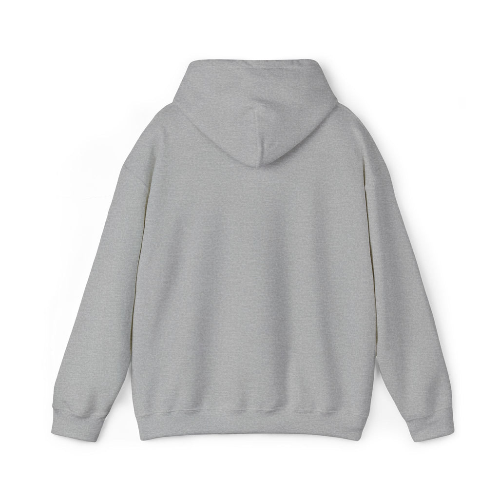 Mountain Triptych Hoodie — Minimalist Scenic Graphic Pullover Embroidered