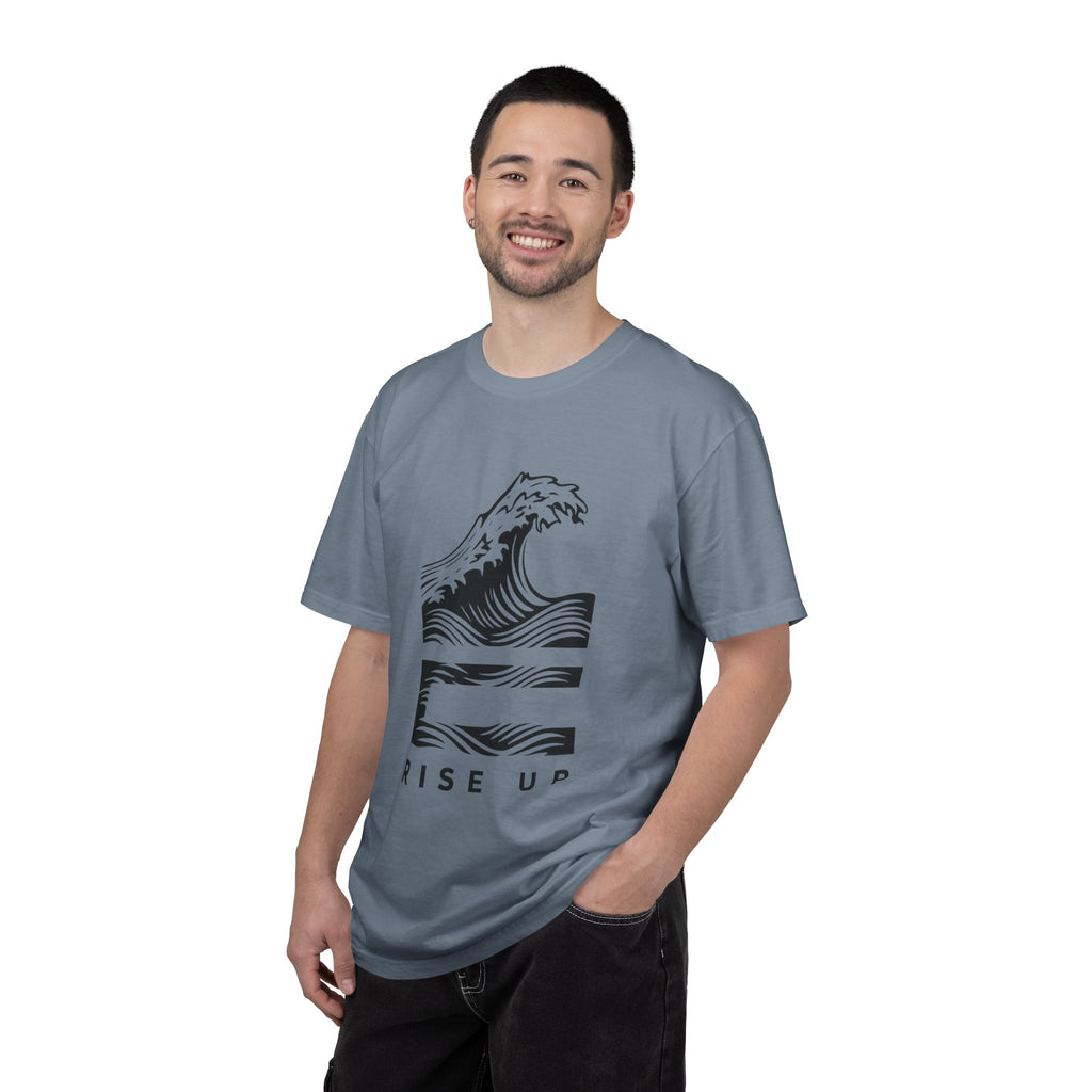 Rise Up Wave T-Shirt — Graphic Ocean Wave Tee