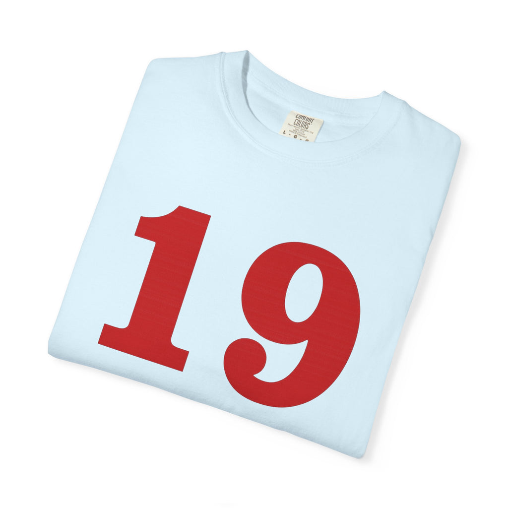 1999 Retro Number T-Shirt — Vintage Birth Year Tee