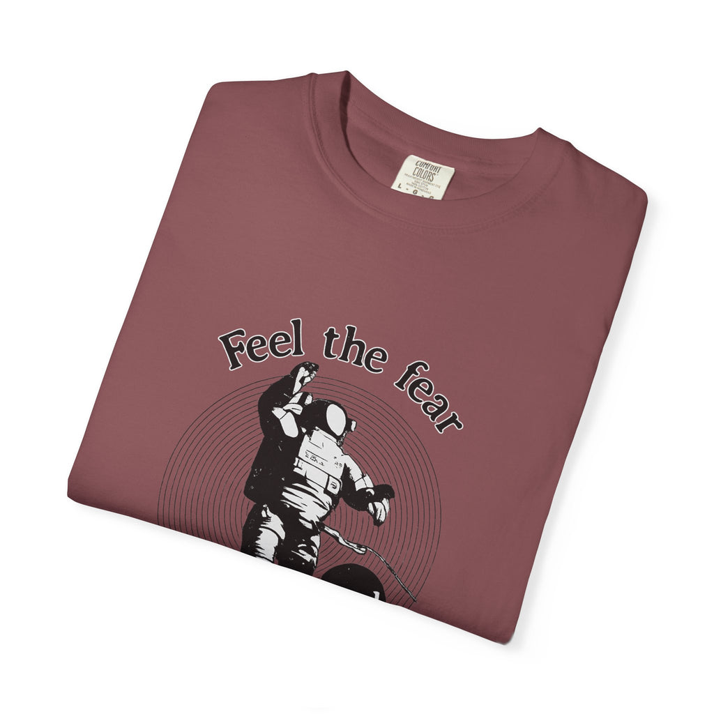 Astronaut 'Feel the Fear and Do It Anyway' Graphic T‑Shirt