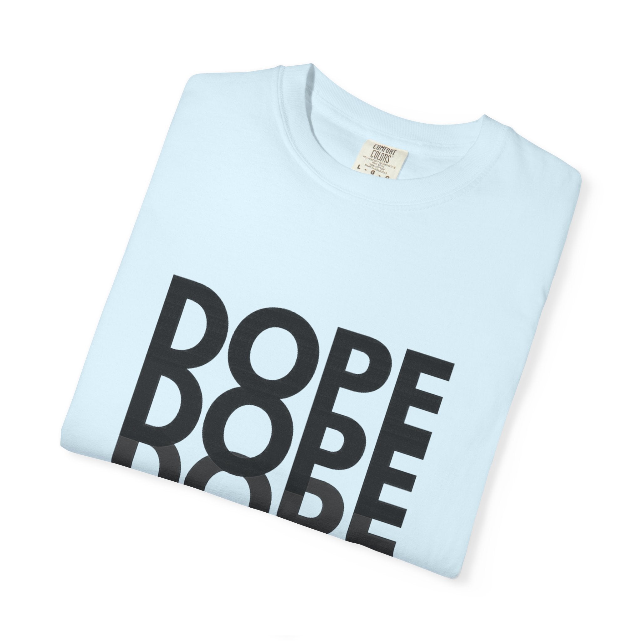 Dope Repeat Graphic T-Shirt — Retro Stacked Typography Tee