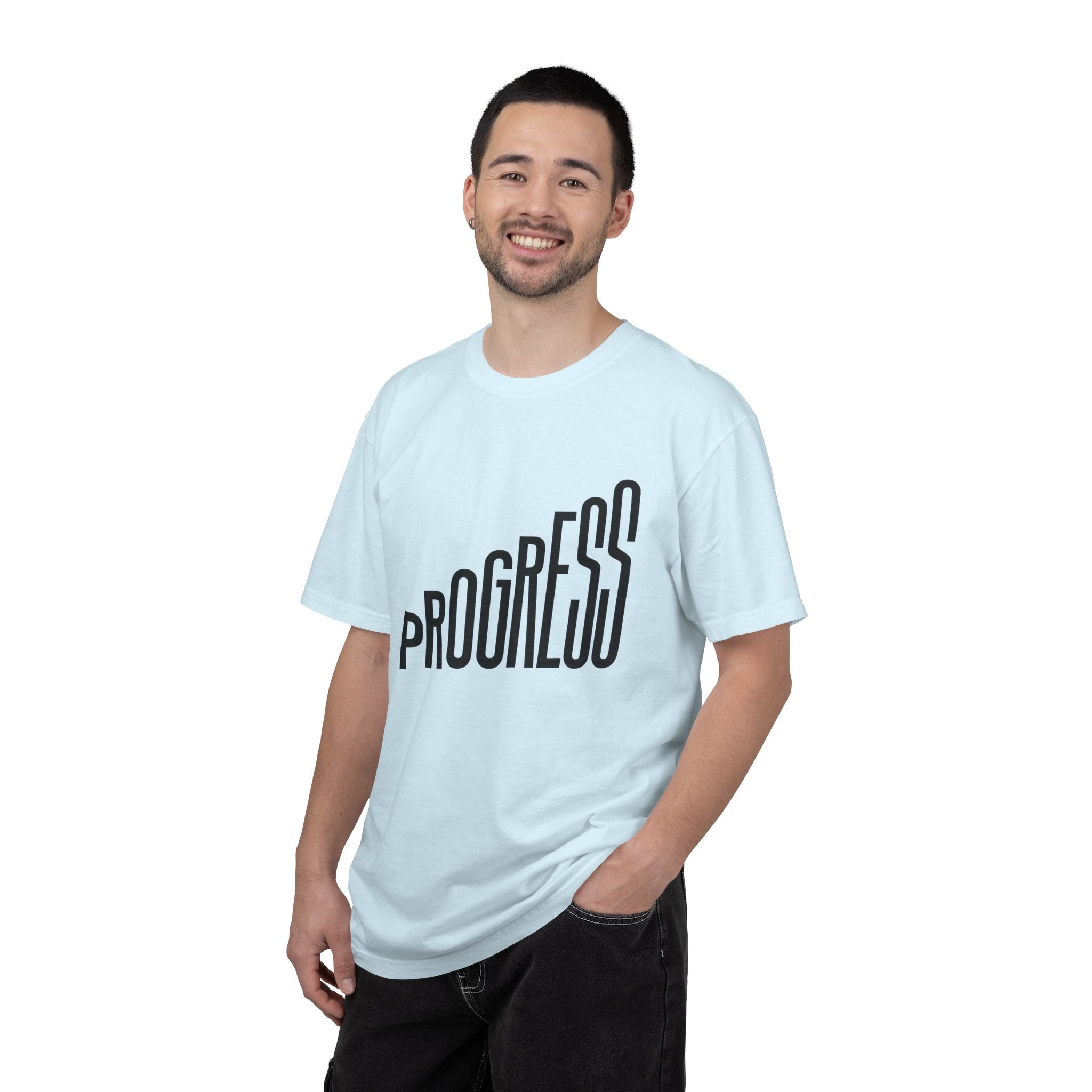 Progress Graphic T-Shirt — Modern Motivational Tee