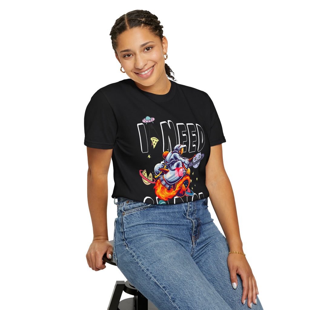 I Need Space T-Shirt — Funny Space Cartoon Astronaut Tee