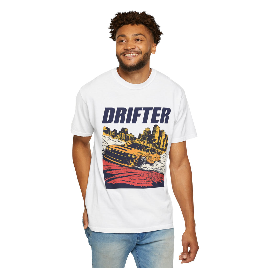 Drifter Street Racing T-Shirt — Retro Drift Car Graphic Tee