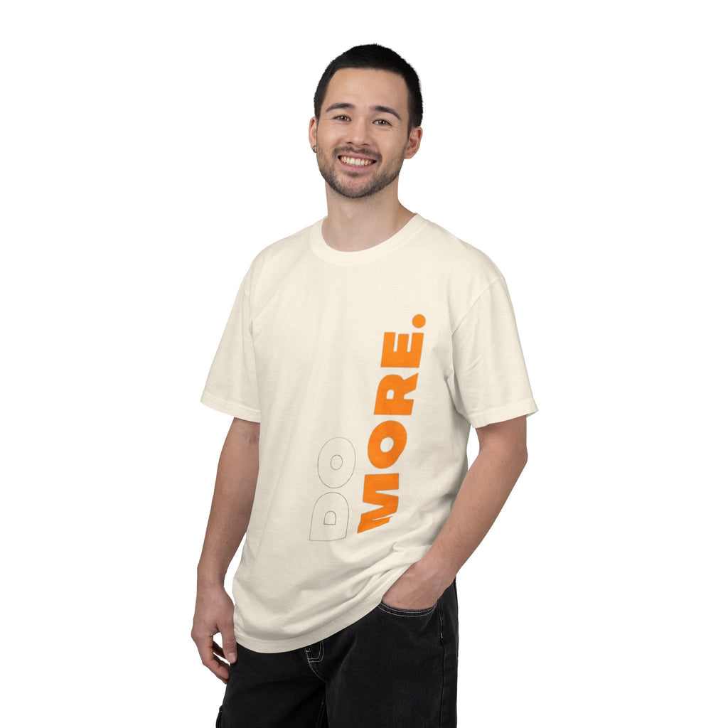 Do More T-Shirt — Motivational Vertical Print Tee
