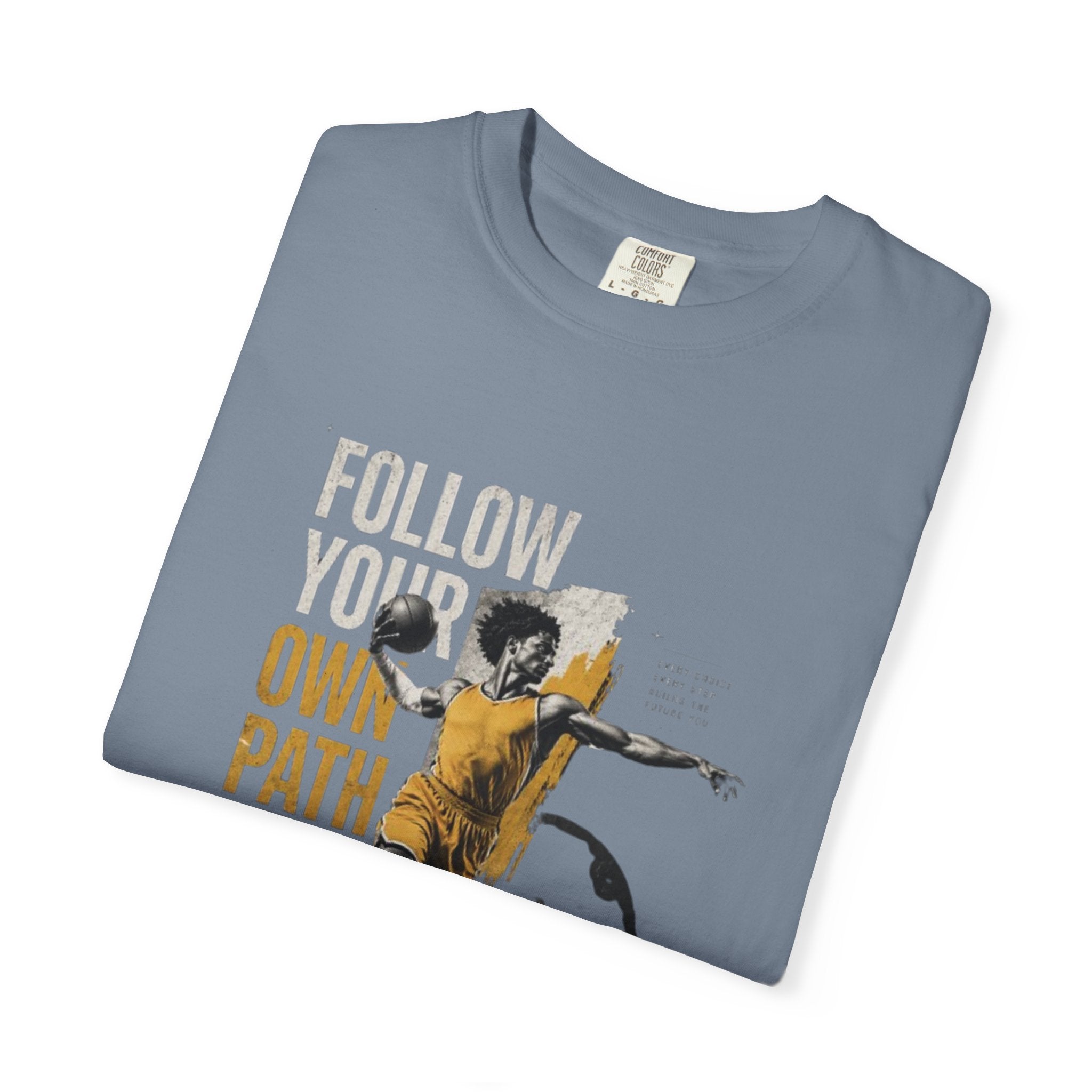 Follow Your Own Path T-Shirt — Inspirational Soccer Player Graphic Tee