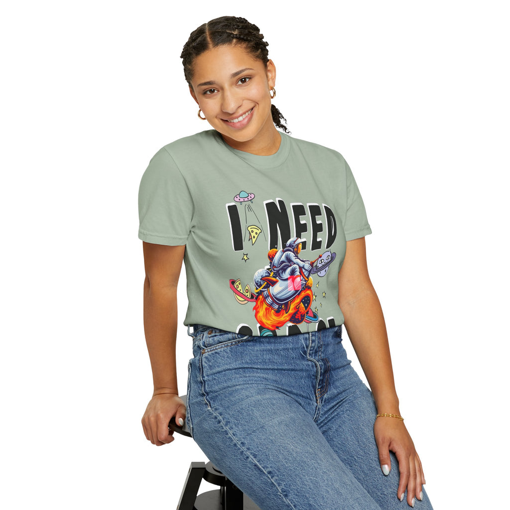 I Need Space T-Shirt — Funny Space Cartoon Astronaut Tee