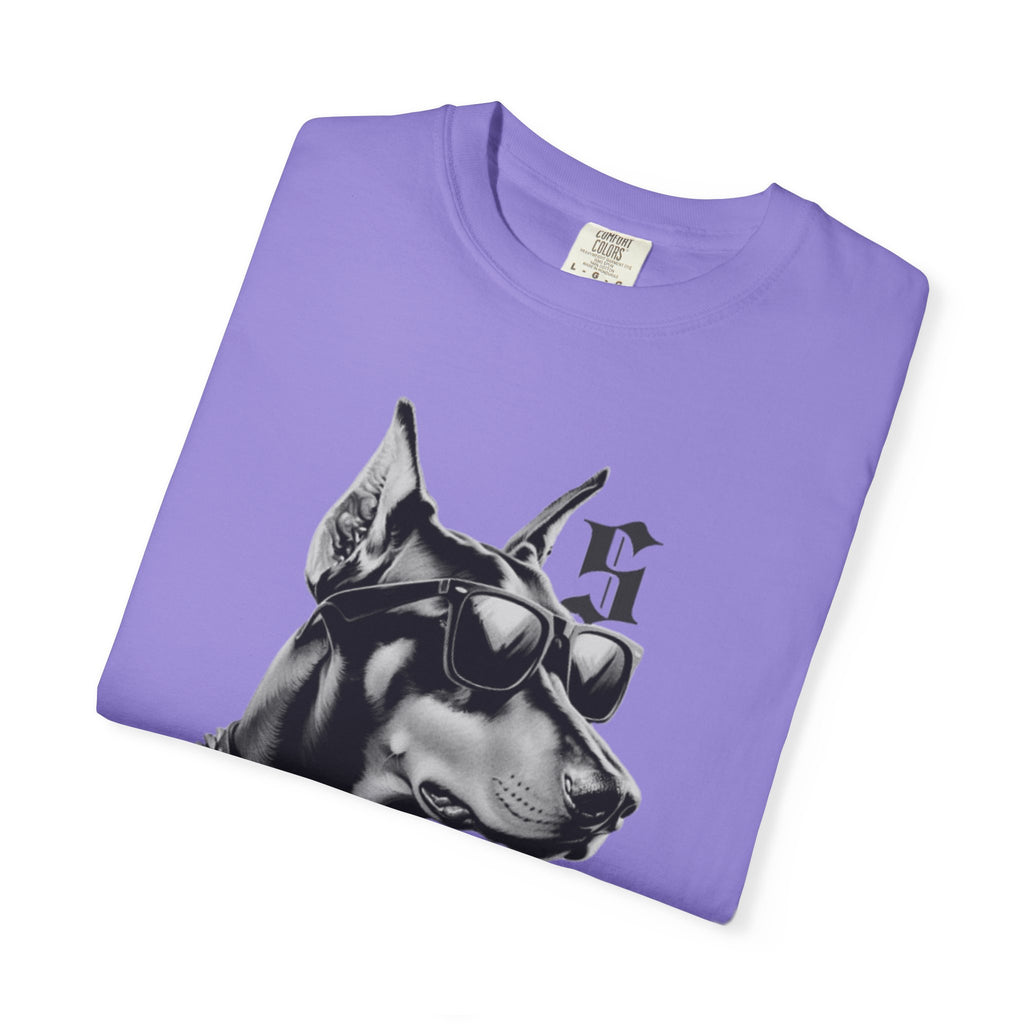 Doberman Sunglasses Graphic T-Shirt — "Snooper" Streetwear Tee