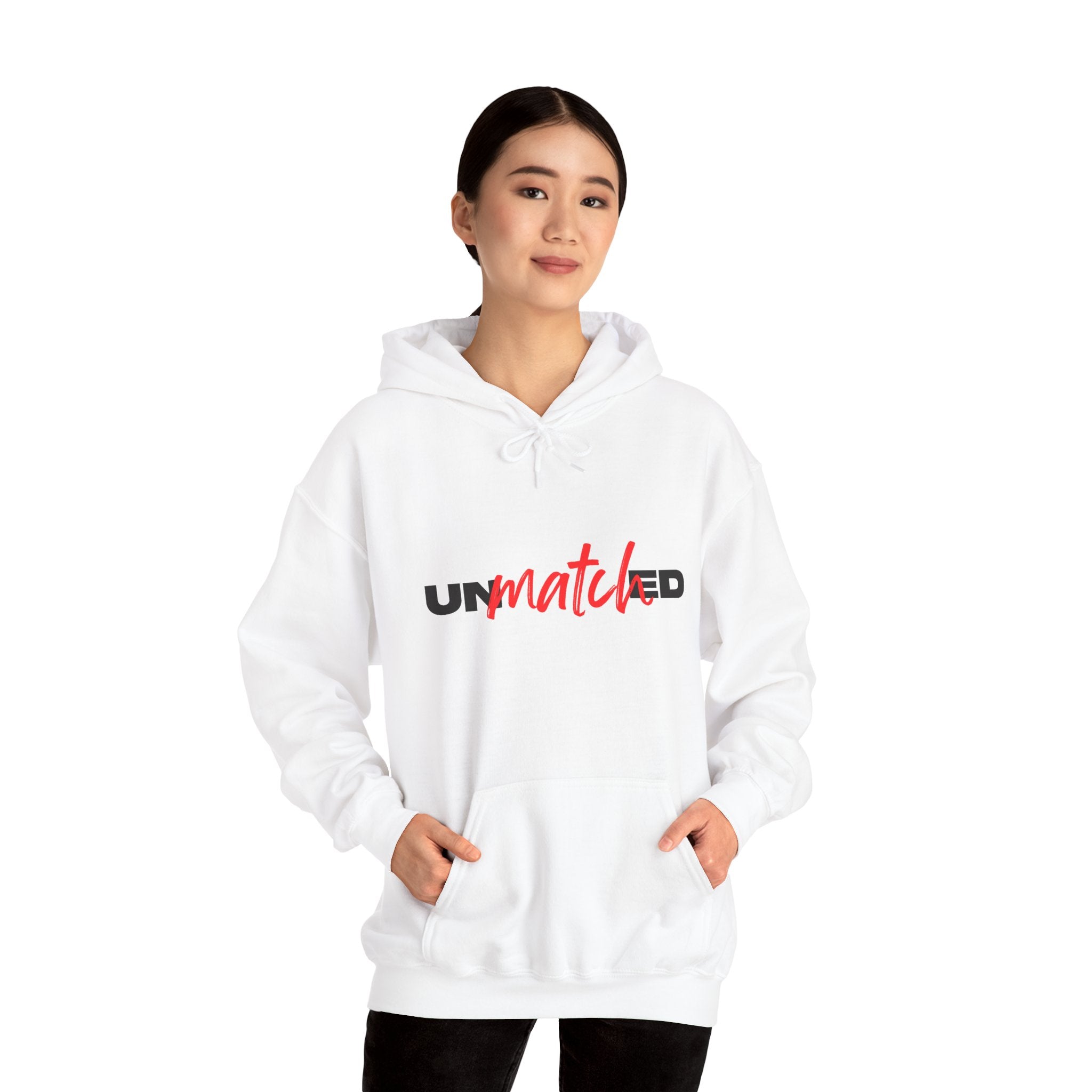 Unmatched Hoodie - Bold Script Logo Pullover