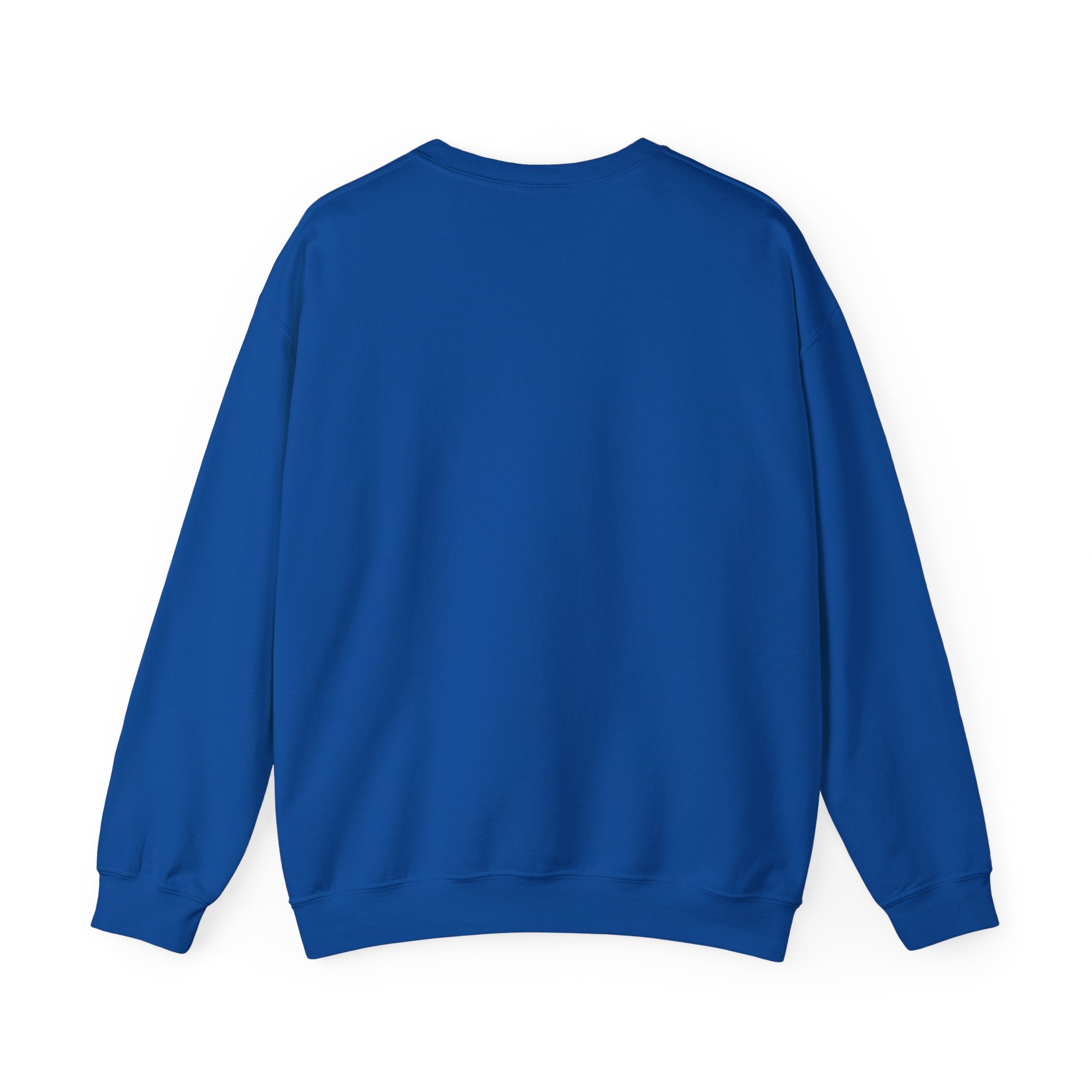 Retro Forest Crewneck Sweatshirt — Colorblock Trees Graphic