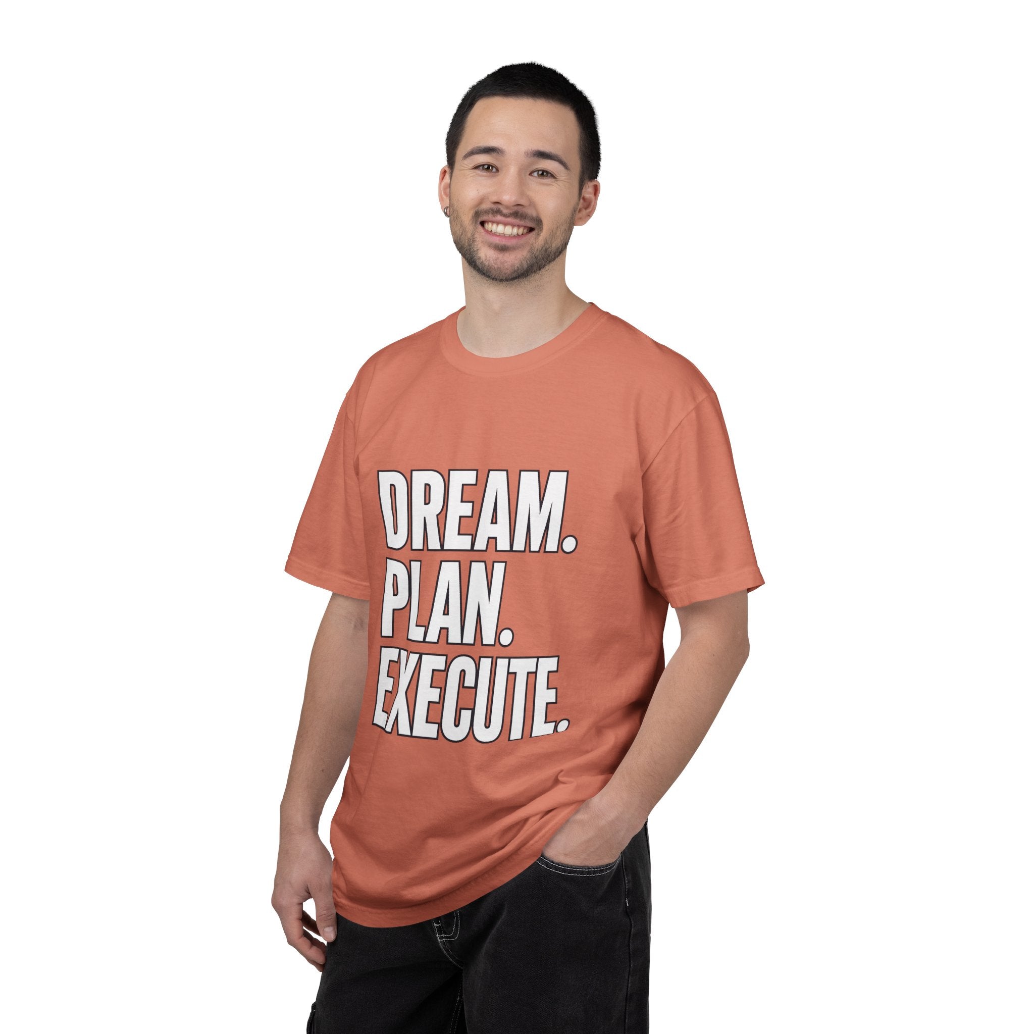 Dream. Plan. Execute. T-Shirt — Motivational Graphic Tee