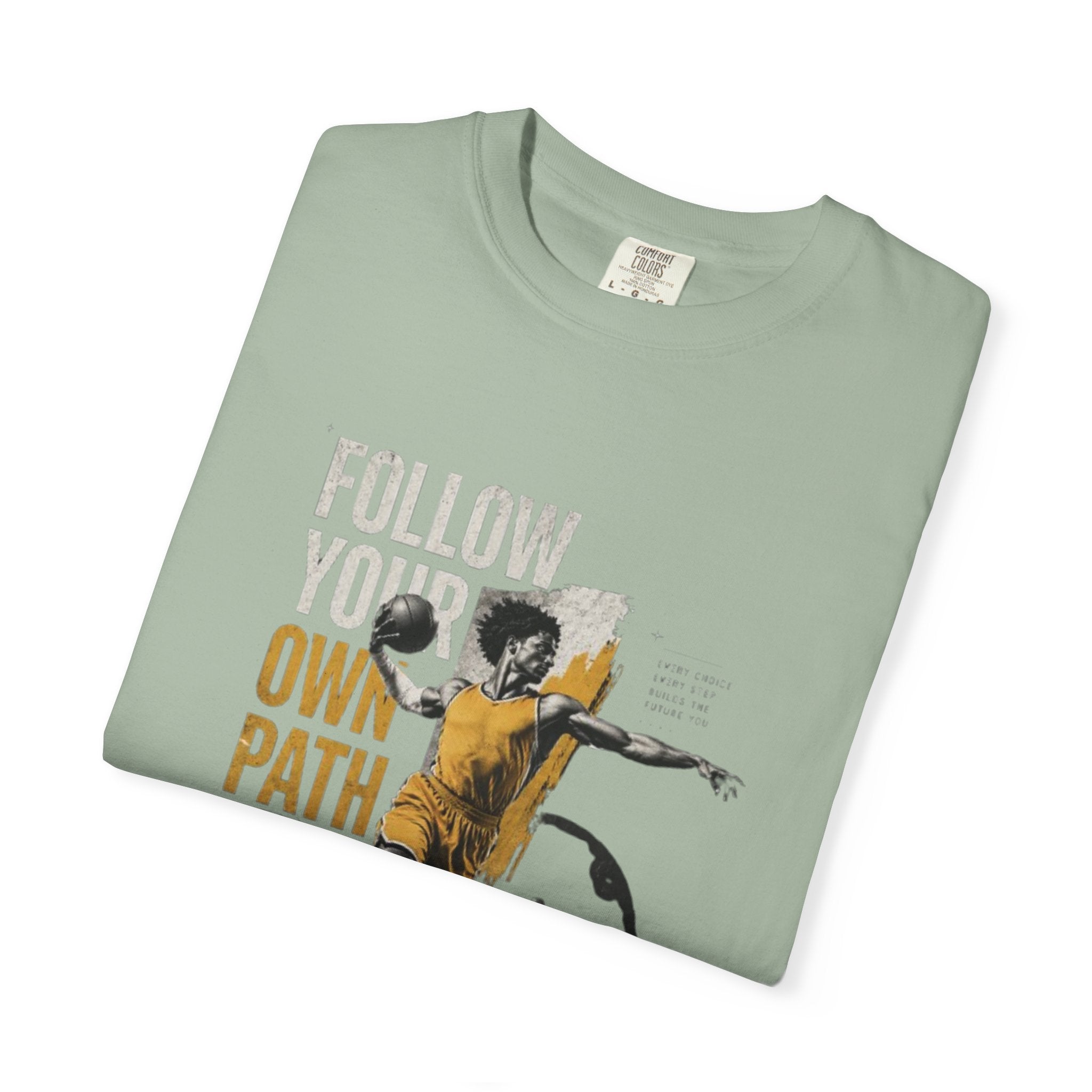 Follow Your Own Path T-Shirt — Inspirational Soccer Player Graphic Tee
