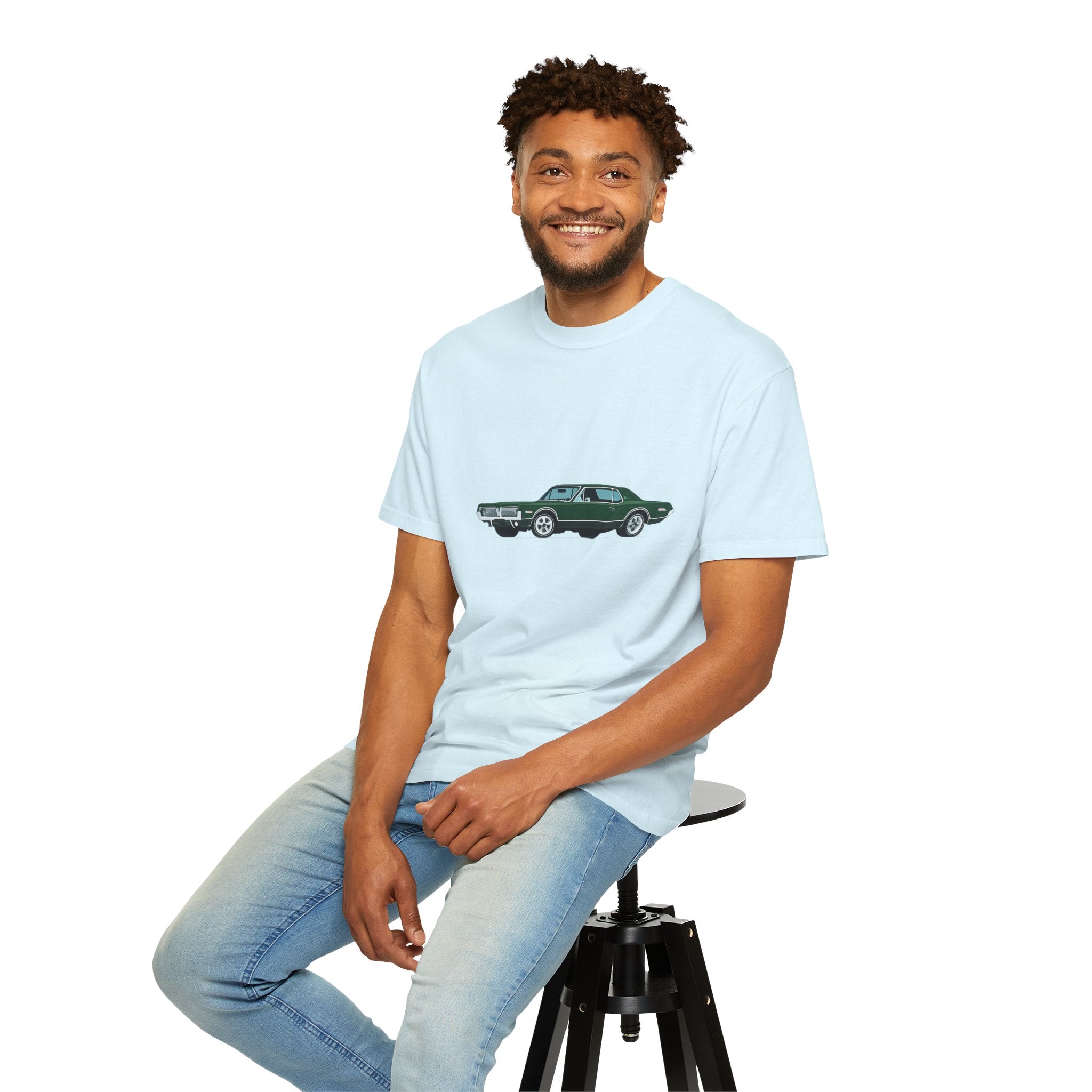 Vintage Green Muscle Car T-Shirt