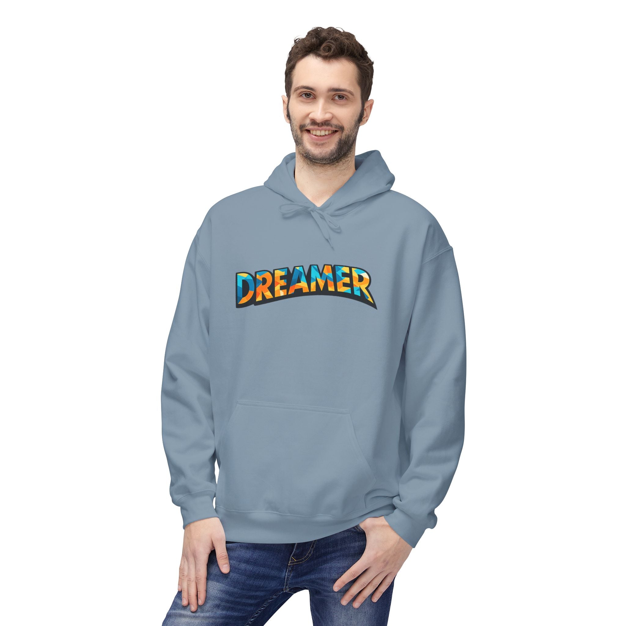 Dreamer Hoodie — Colorful Retro Graphic Pullover