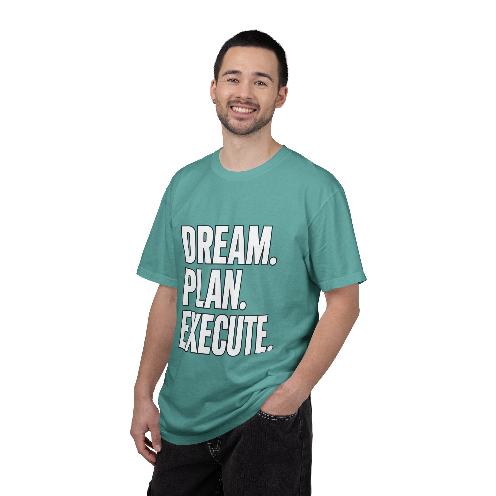 Dream. Plan. Execute. T-Shirt — Motivational Graphic Tee