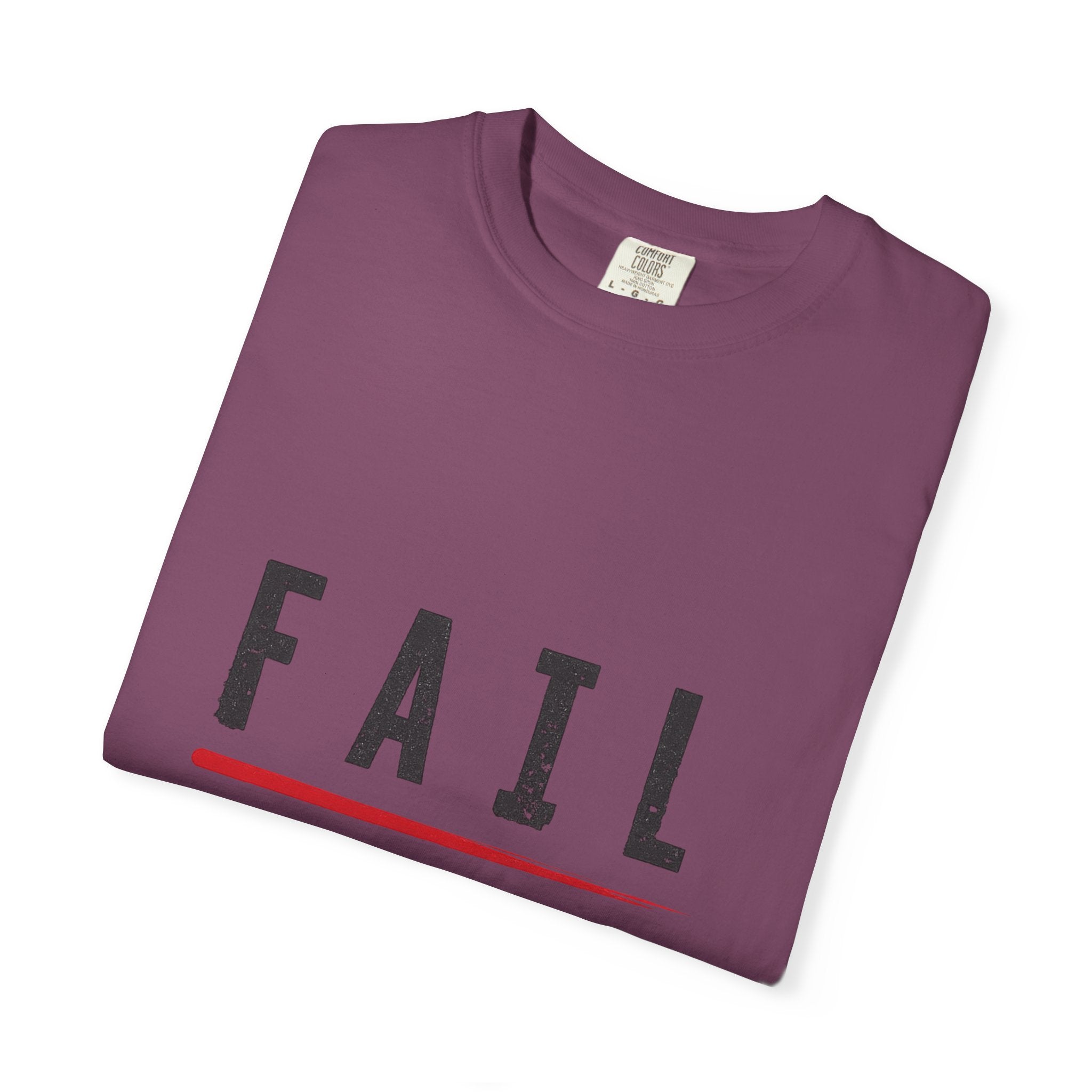 FAIL Graphic T‑Shirt — Minimalist Vintage Inspired Mens Tee