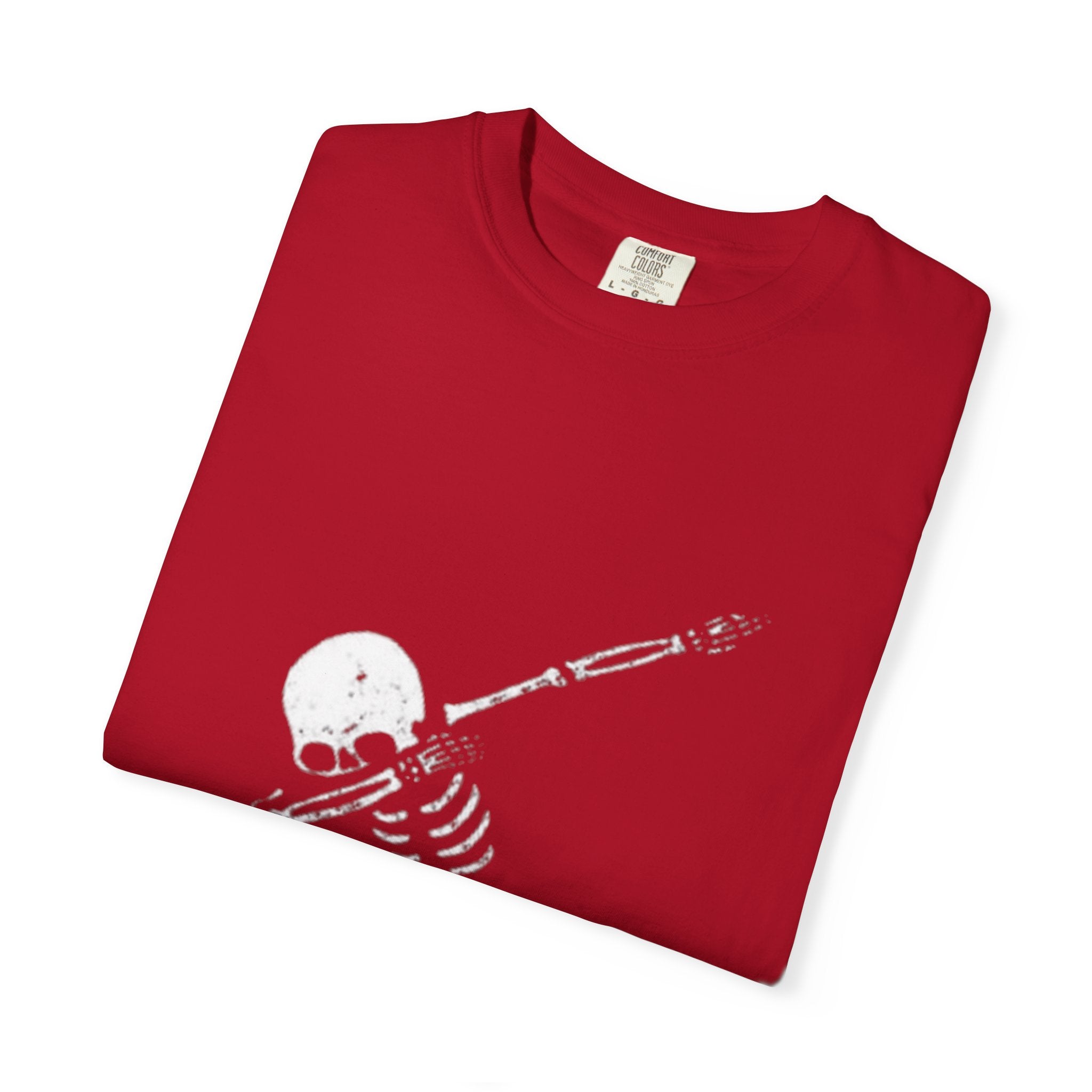 Dabbing Skeleton T‑Shirt — Funny Halloween Graphic Tee