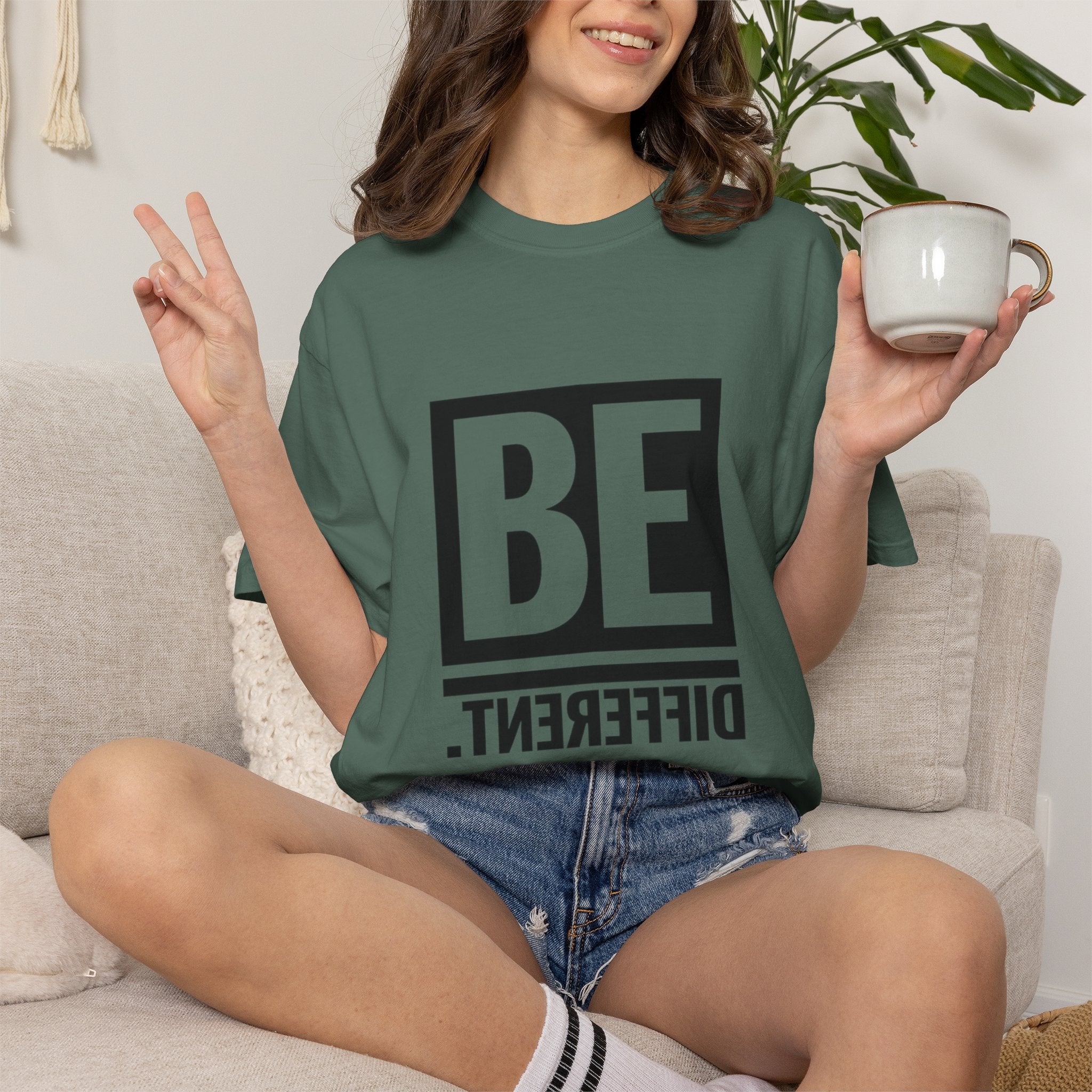 Be Different T-Shirt – Bold Motivational Graphic Tee
