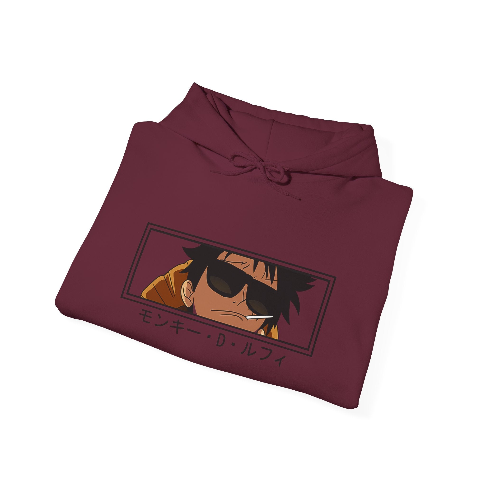 Anime Sunglasses Hoodie — モンキー・D・ルフィ Trackable Goggles Design