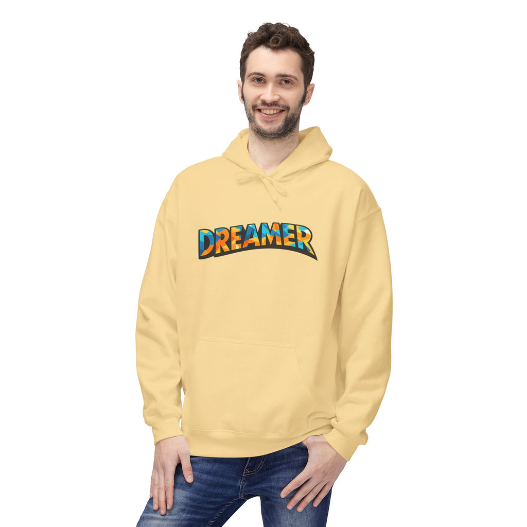 Dreamer Hoodie — Colorful Retro Graphic Pullover