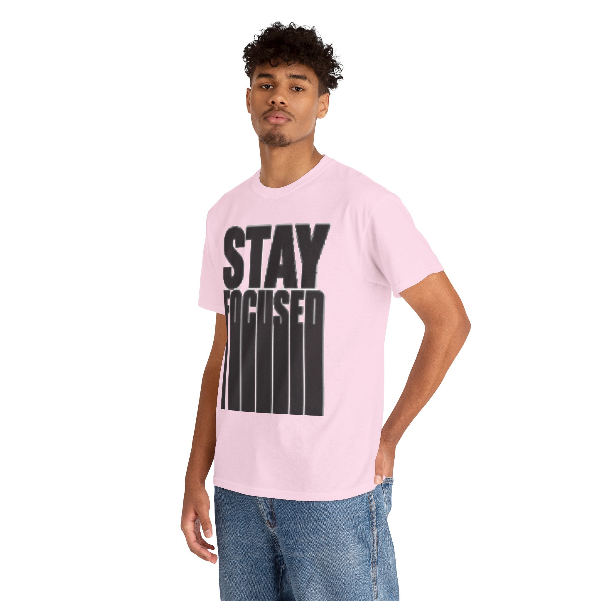 Stay Focused Tee — Motivational Graphic T‑Shirt