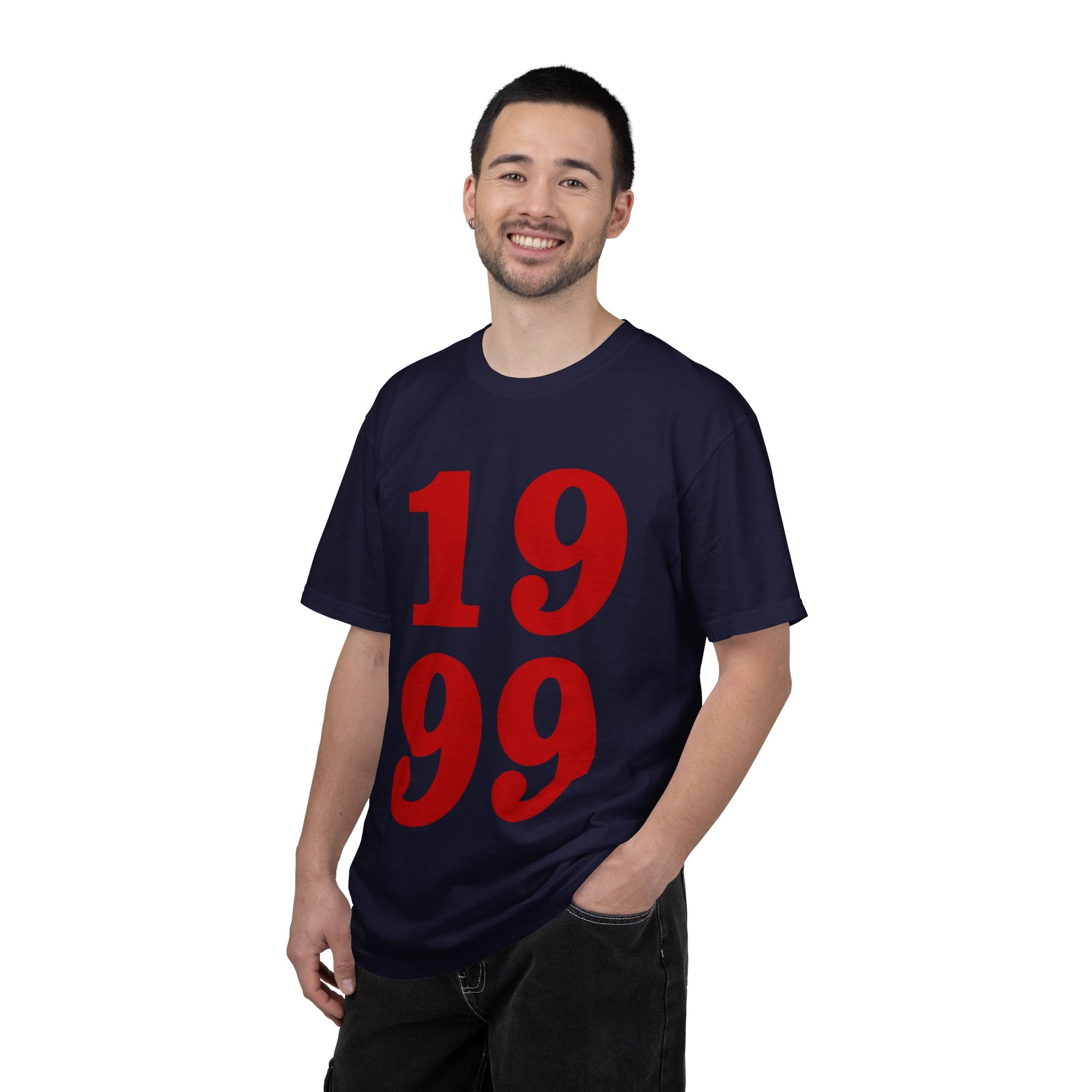 1999 Retro Number T-Shirt — Vintage Birth Year Tee