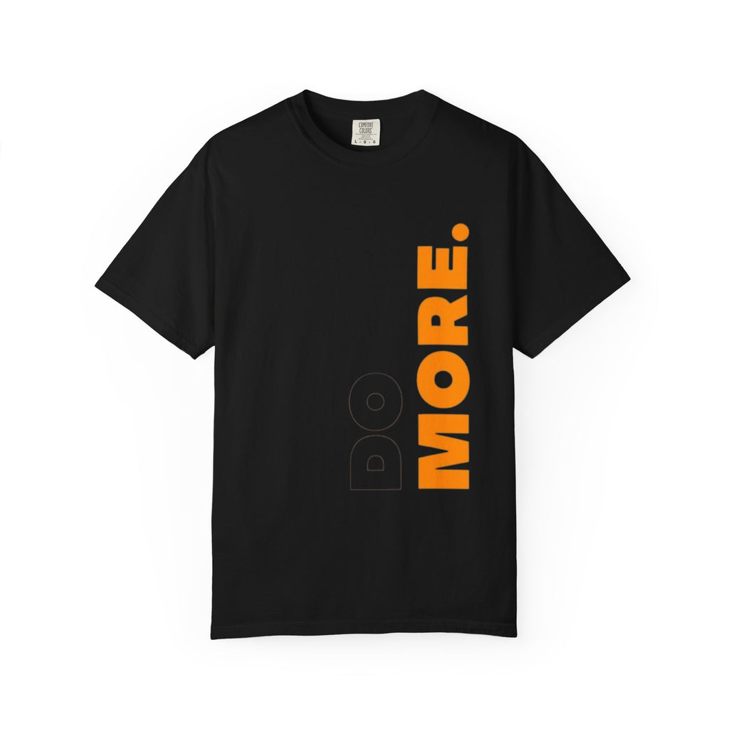 Do More T-Shirt — Motivational Vertical Print Tee