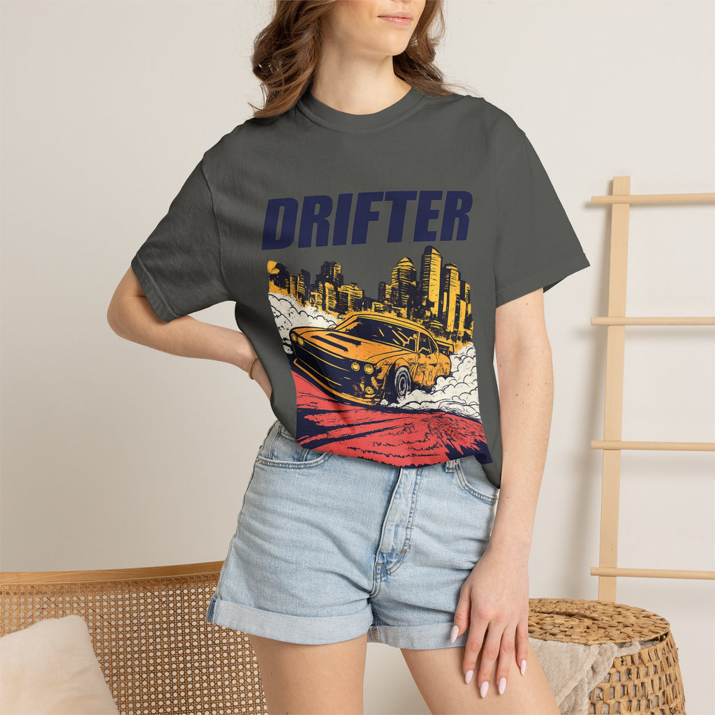 Drifter Street Racing T-Shirt — Retro Drift Car Graphic Tee