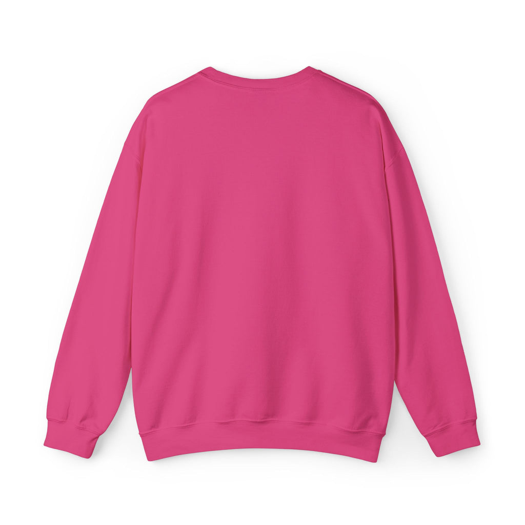 Live In The Moment Crewneck Sweatshirt — Minimal Clock Graphic Embroidered