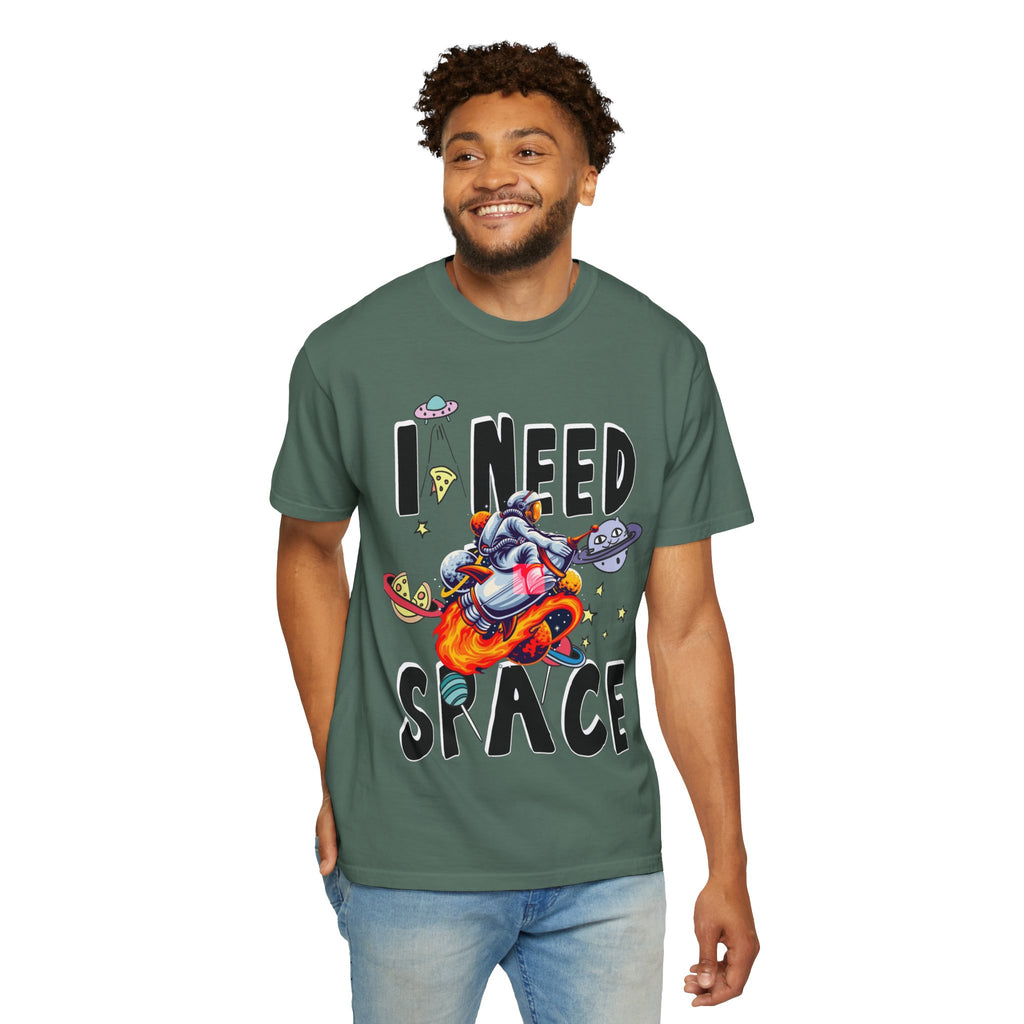I Need Space T-Shirt — Funny Space Cartoon Astronaut Tee