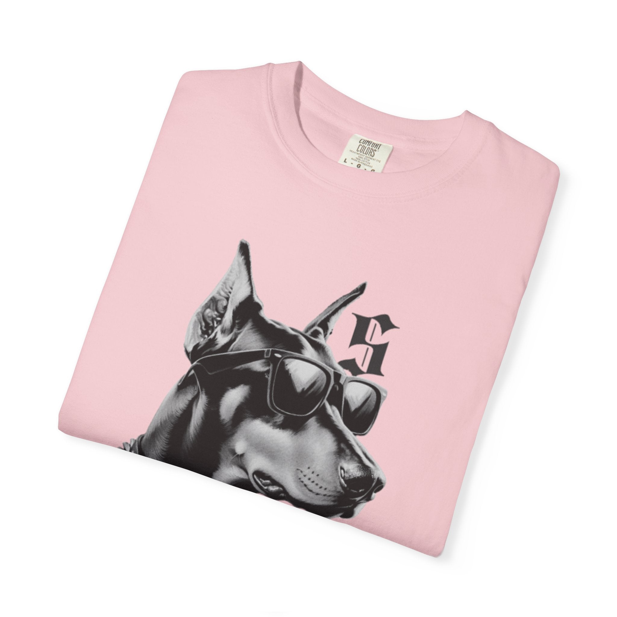 Doberman Sunglasses Graphic T-Shirt — "Snooper" Streetwear Tee