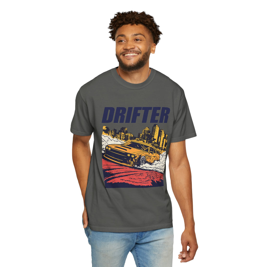 Drifter Street Racing T-Shirt — Retro Drift Car Graphic Tee