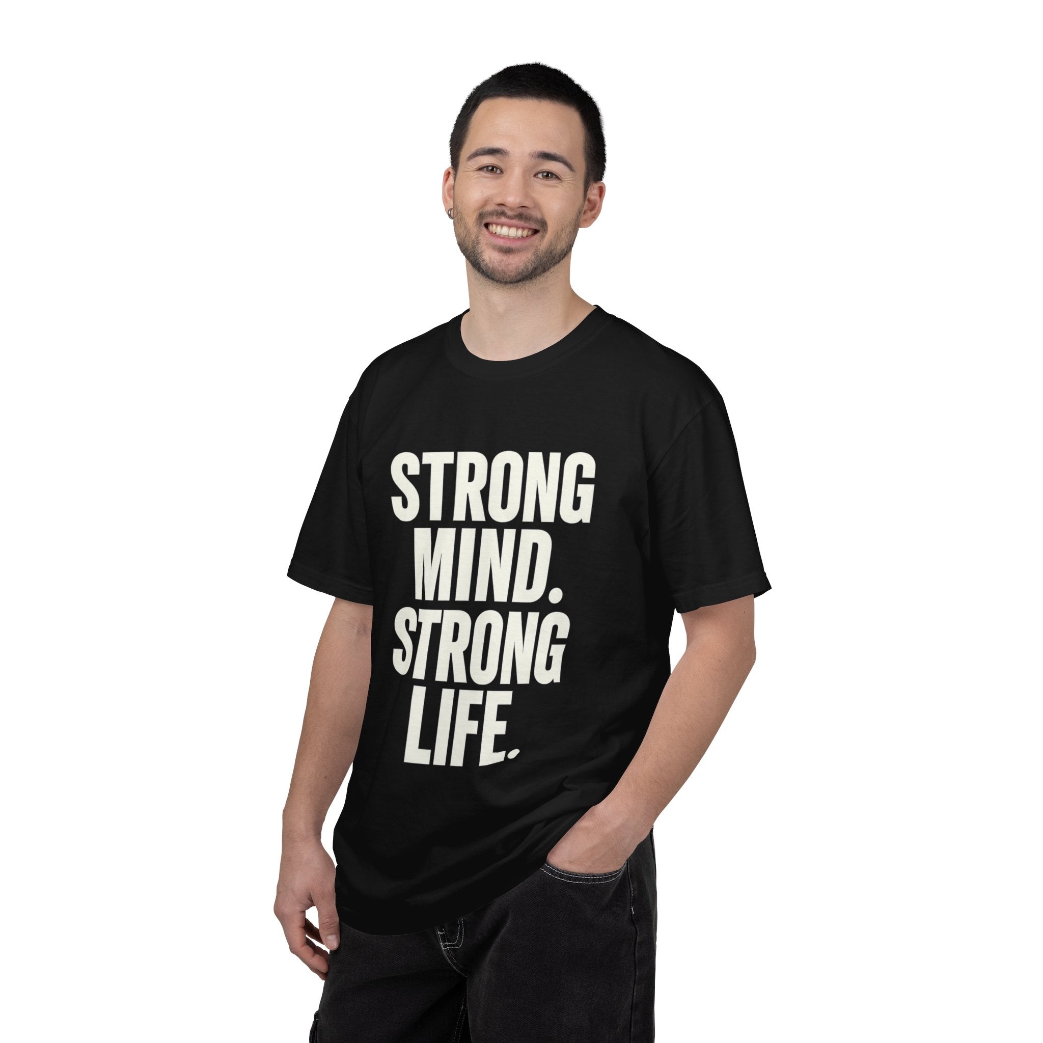 Strong Mind Strong Life Tee — Motivational Graphic T-Shirt
