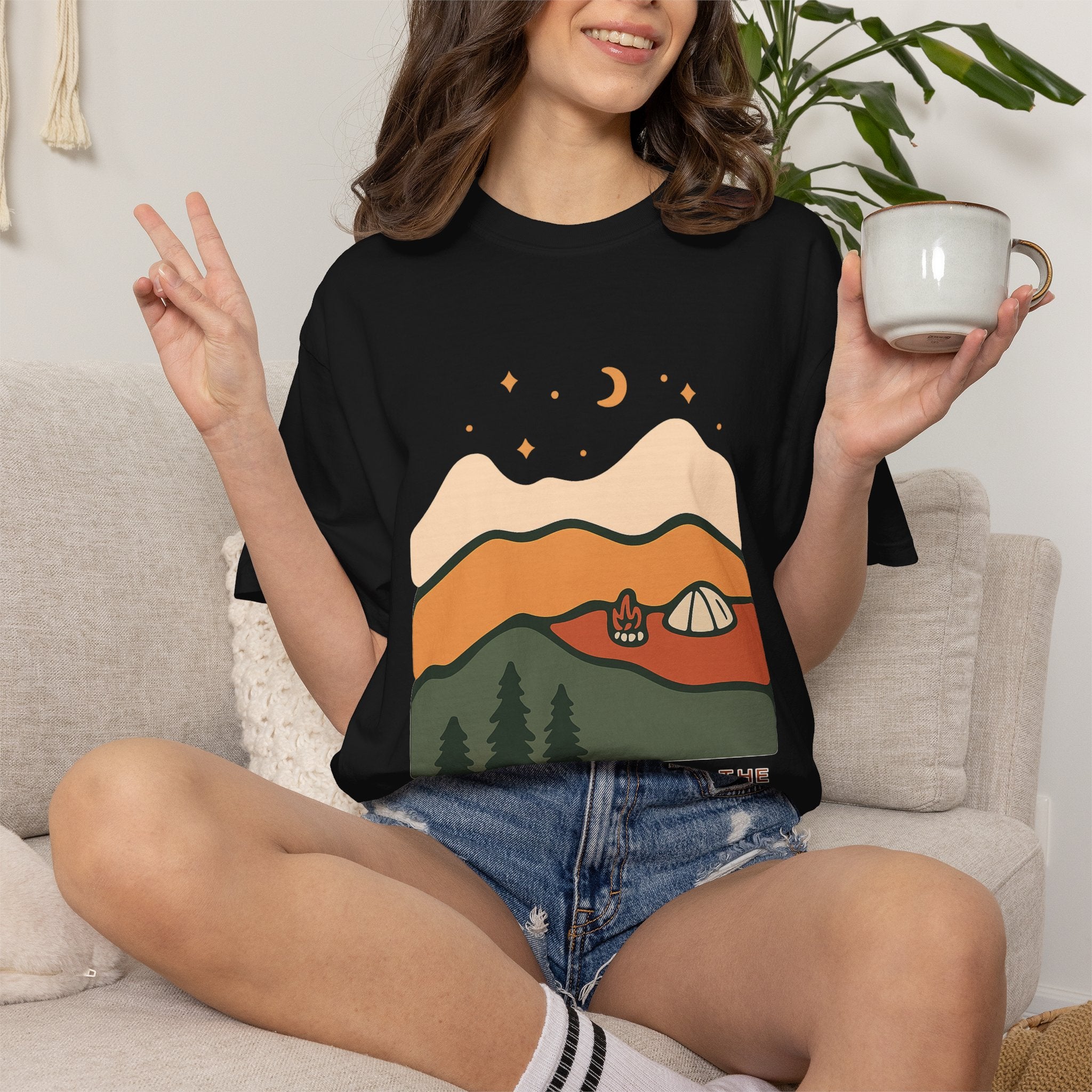 Life Is Better in the Mountains T-Shirt — Camping Mountain Graphic Tee