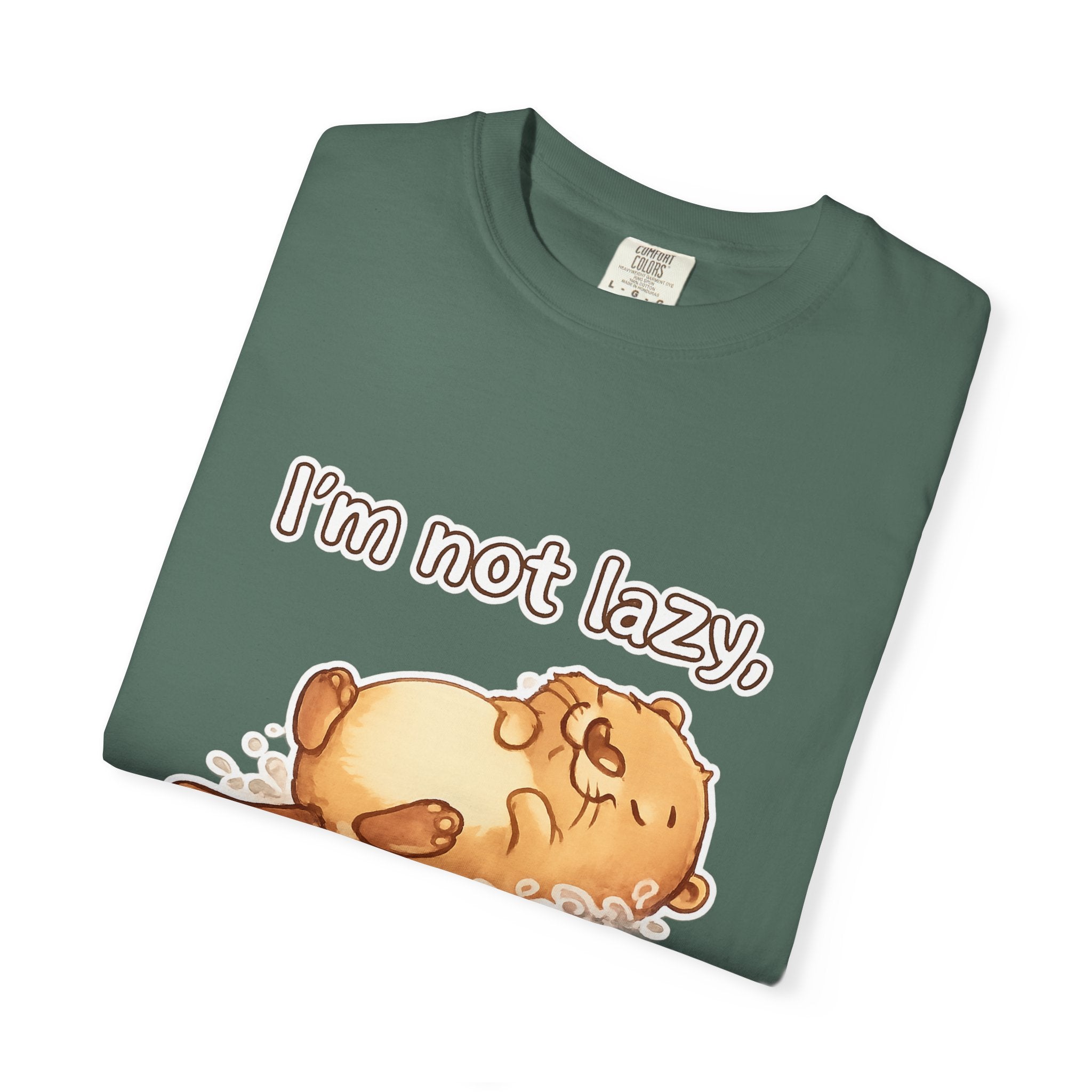 Funny 'I'm Not Lazy, I'm in Energy Saving Mode' T-Shirt