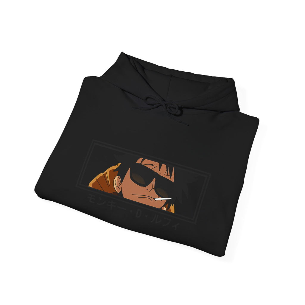 Anime Sunglasses Hoodie — モンキー・D・ルフィ Trackable Goggles Design