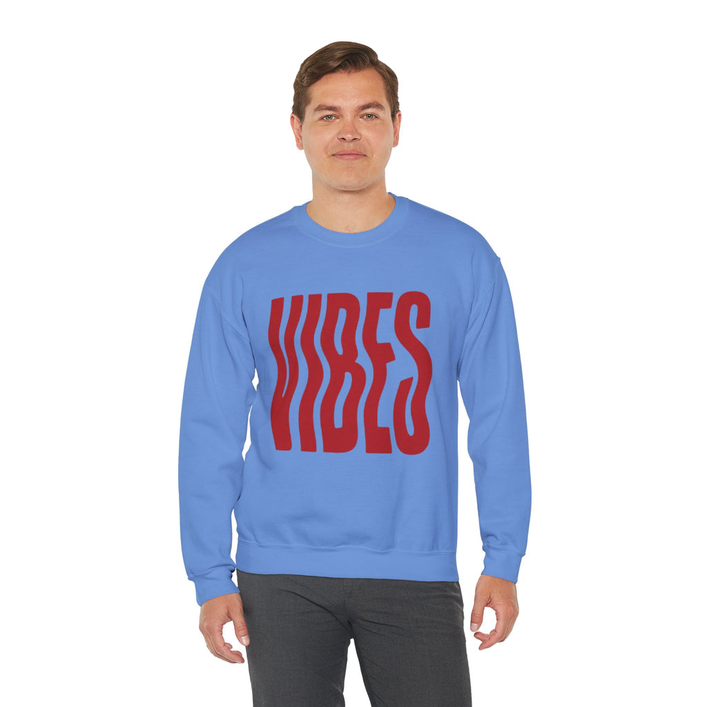 Vibes Distorted Crewneck Sweatshirt