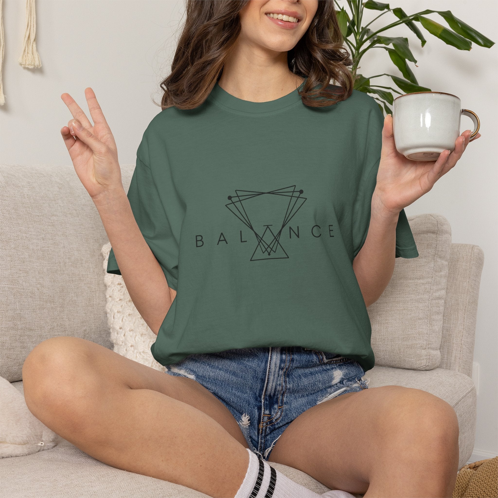 Balance Geometric T-Shirt