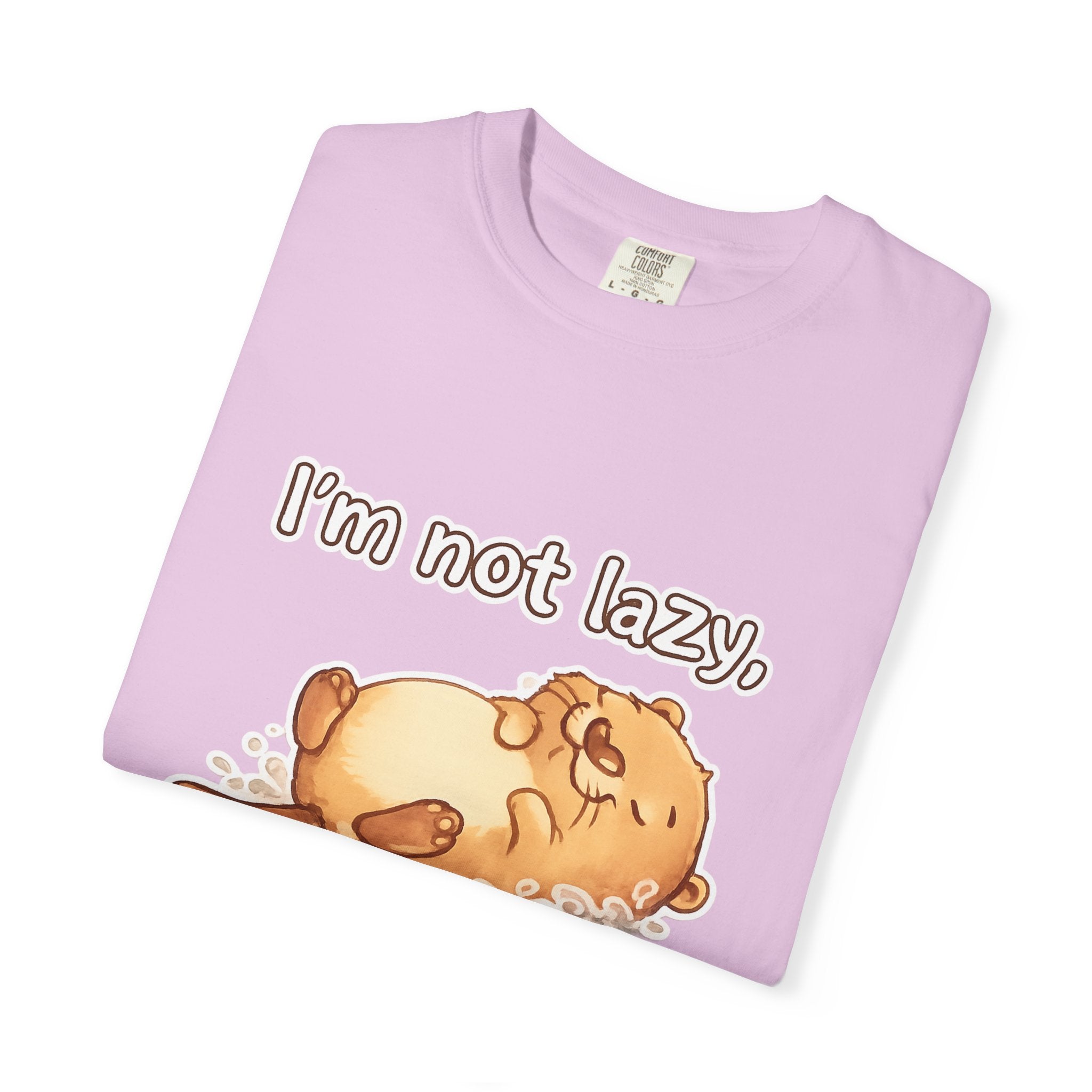 Funny 'I'm Not Lazy, I'm in Energy Saving Mode' T-Shirt
