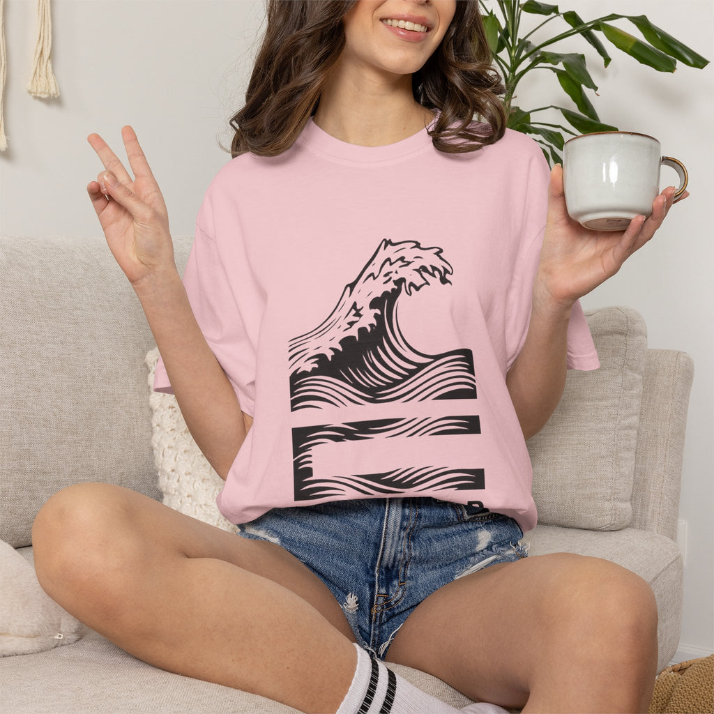 Rise Up Wave T-Shirt — Graphic Ocean Wave Tee