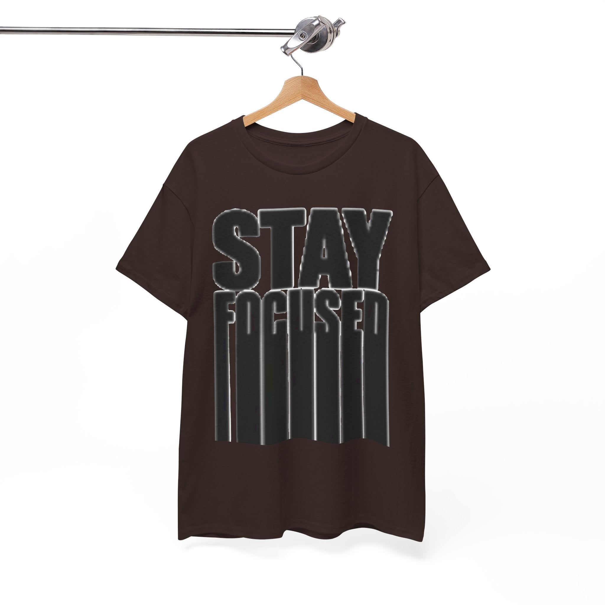 Stay Focused Tee — Motivational Graphic T‑Shirt