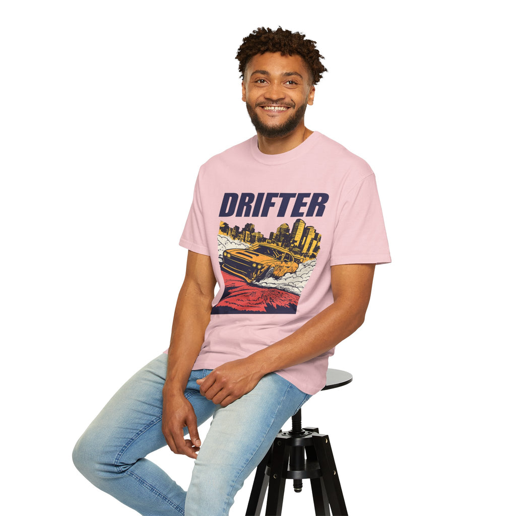 Drifter Street Racing T-Shirt — Retro Drift Car Graphic Tee