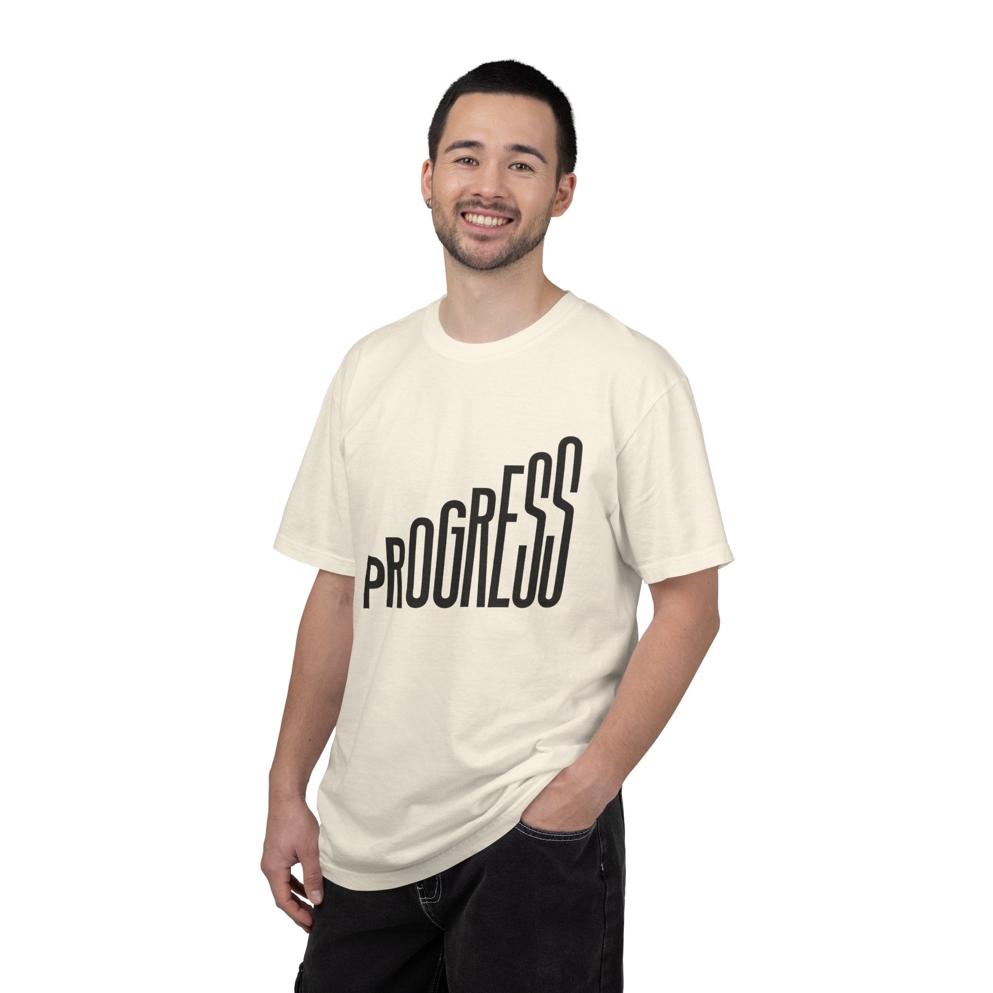 Progress Graphic T-Shirt — Modern Motivational Tee