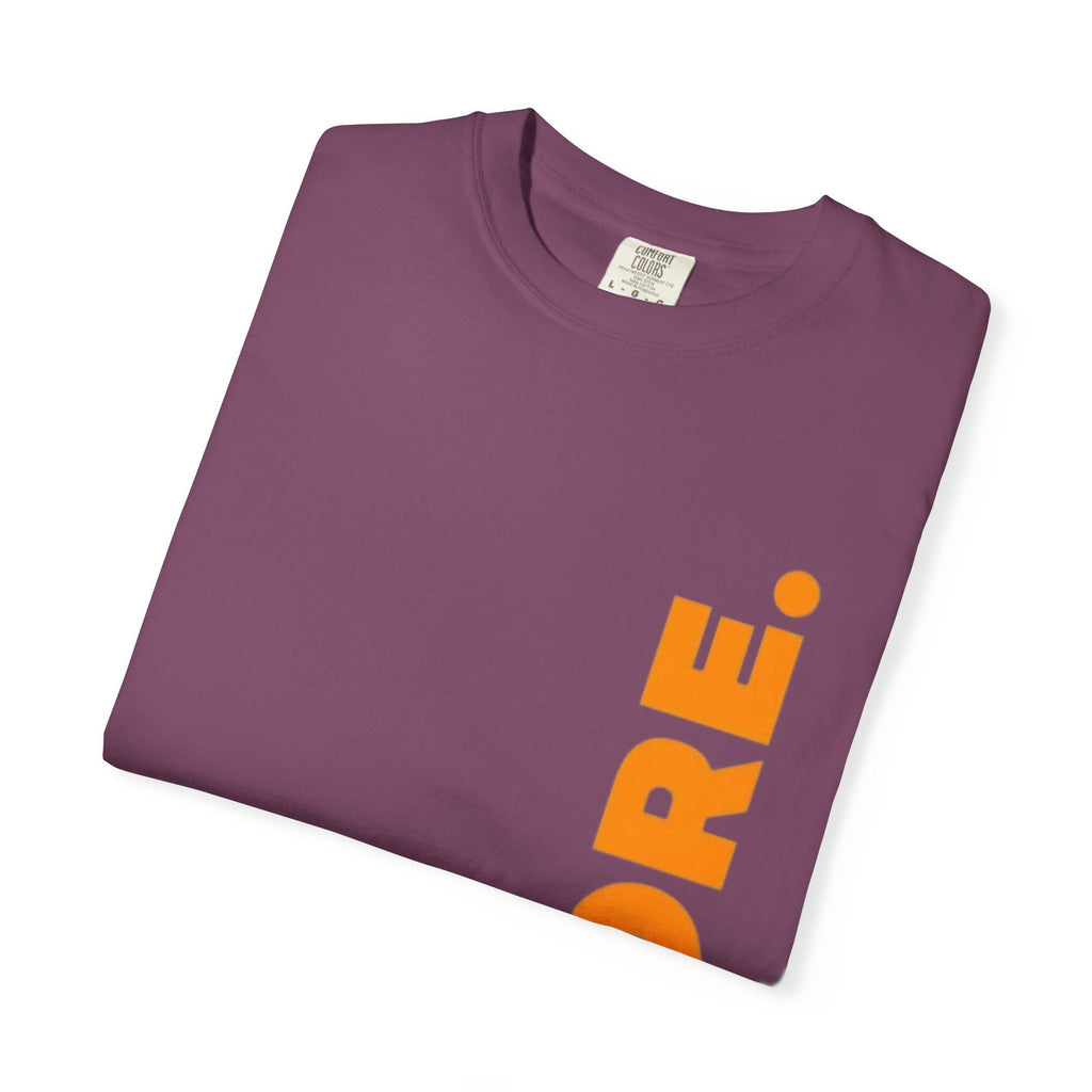 Do More T-Shirt — Motivational Vertical Print Tee