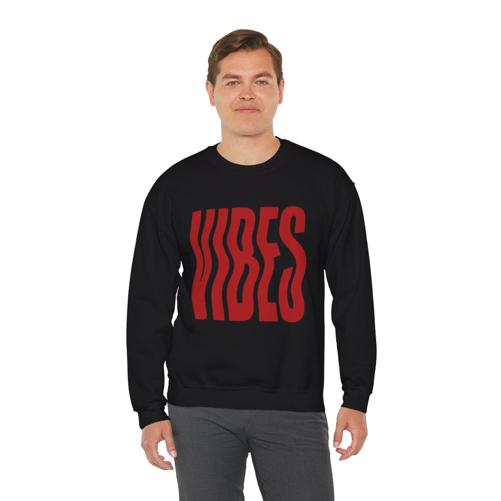 Vibes Distorted Crewneck Sweatshirt