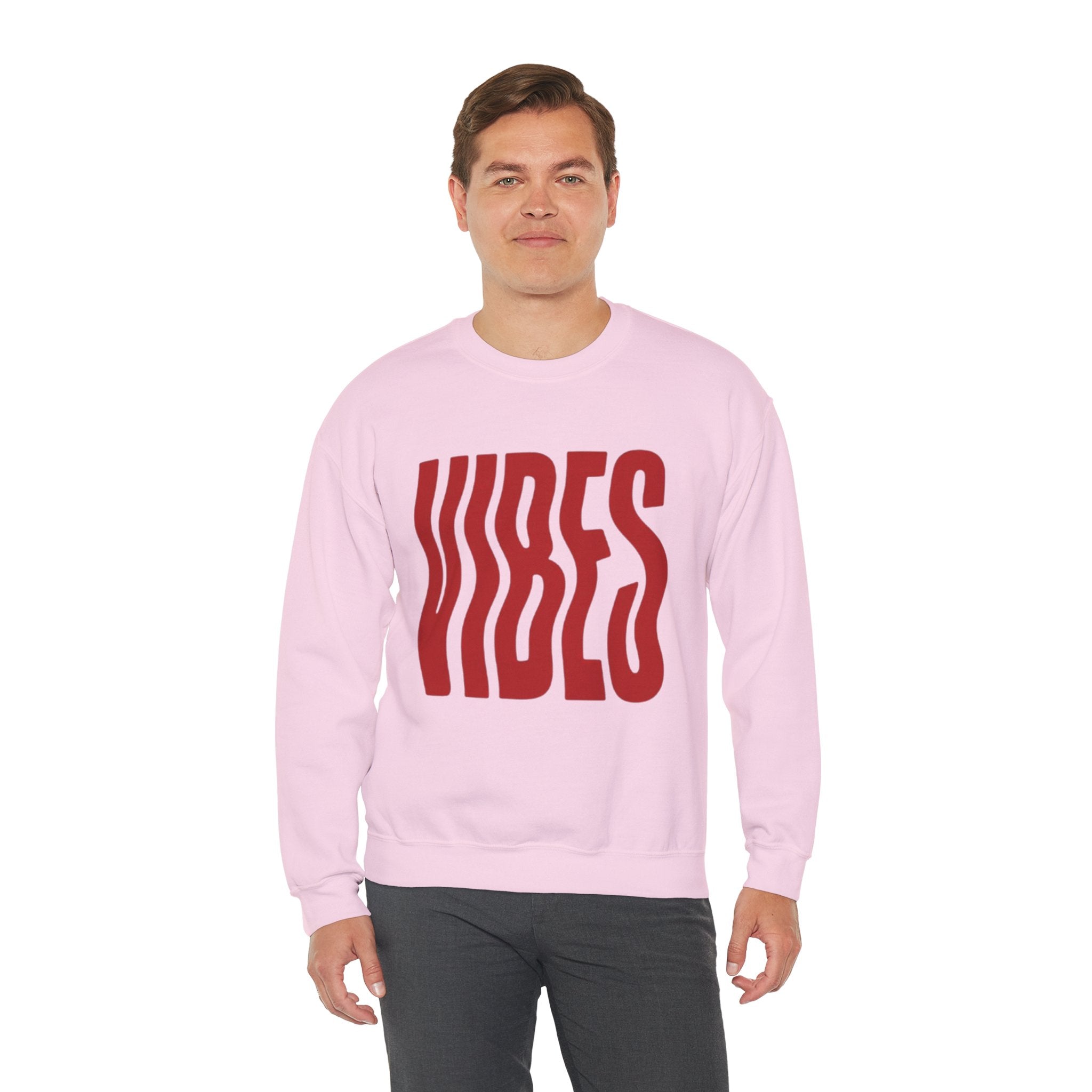 Vibes Distorted Crewneck Sweatshirt