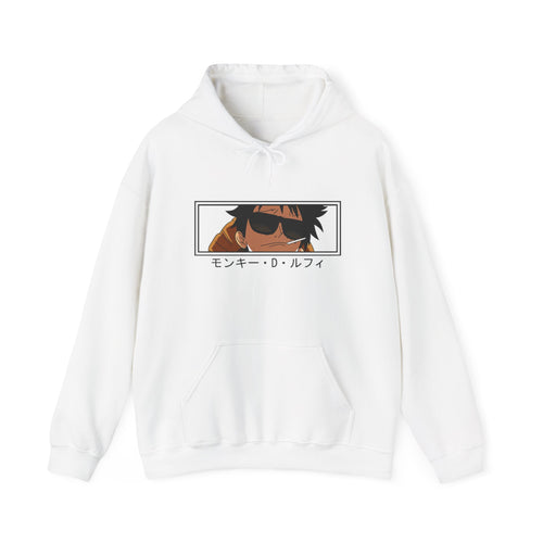 Anime Sunglasses Hoodie — モンキー・D・ルフィ Trackable Goggles Design