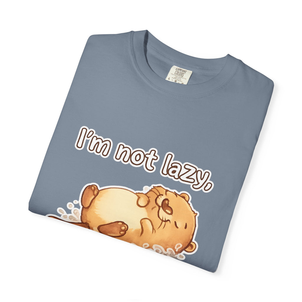 Funny 'I'm Not Lazy, I'm in Energy Saving Mode' T-Shirt