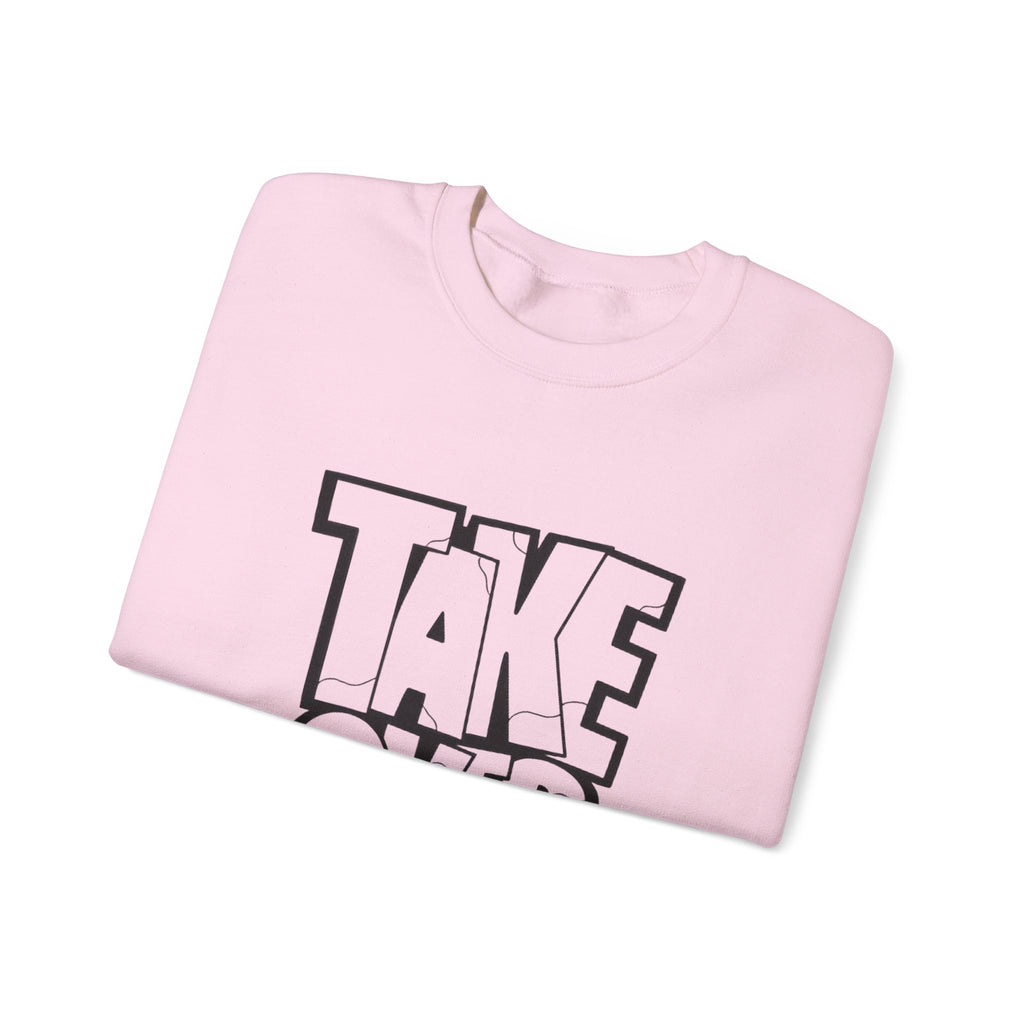 Take Over Crewneck Sweatshirt — Bold Streetwear Graphic Pullover