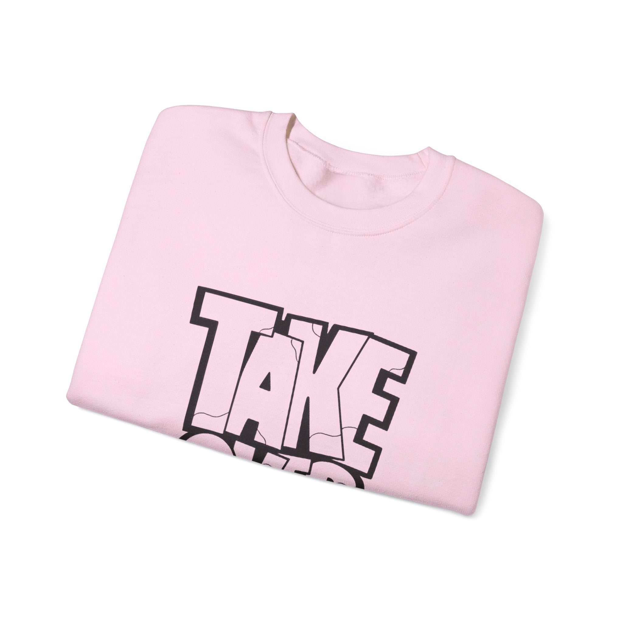 Take Over Crewneck Sweatshirt — Bold Streetwear Graphic Pullover